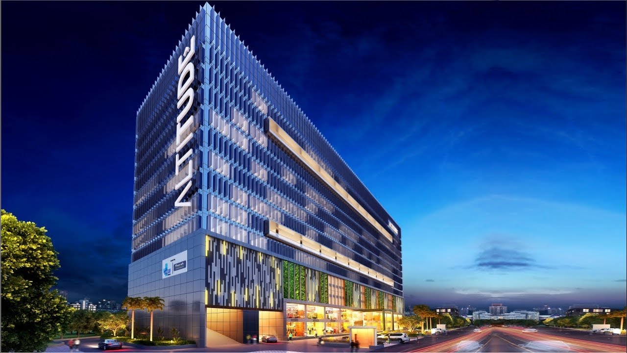 VTP Altitude building shared office space Pune