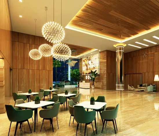 Shared office lounge Pune